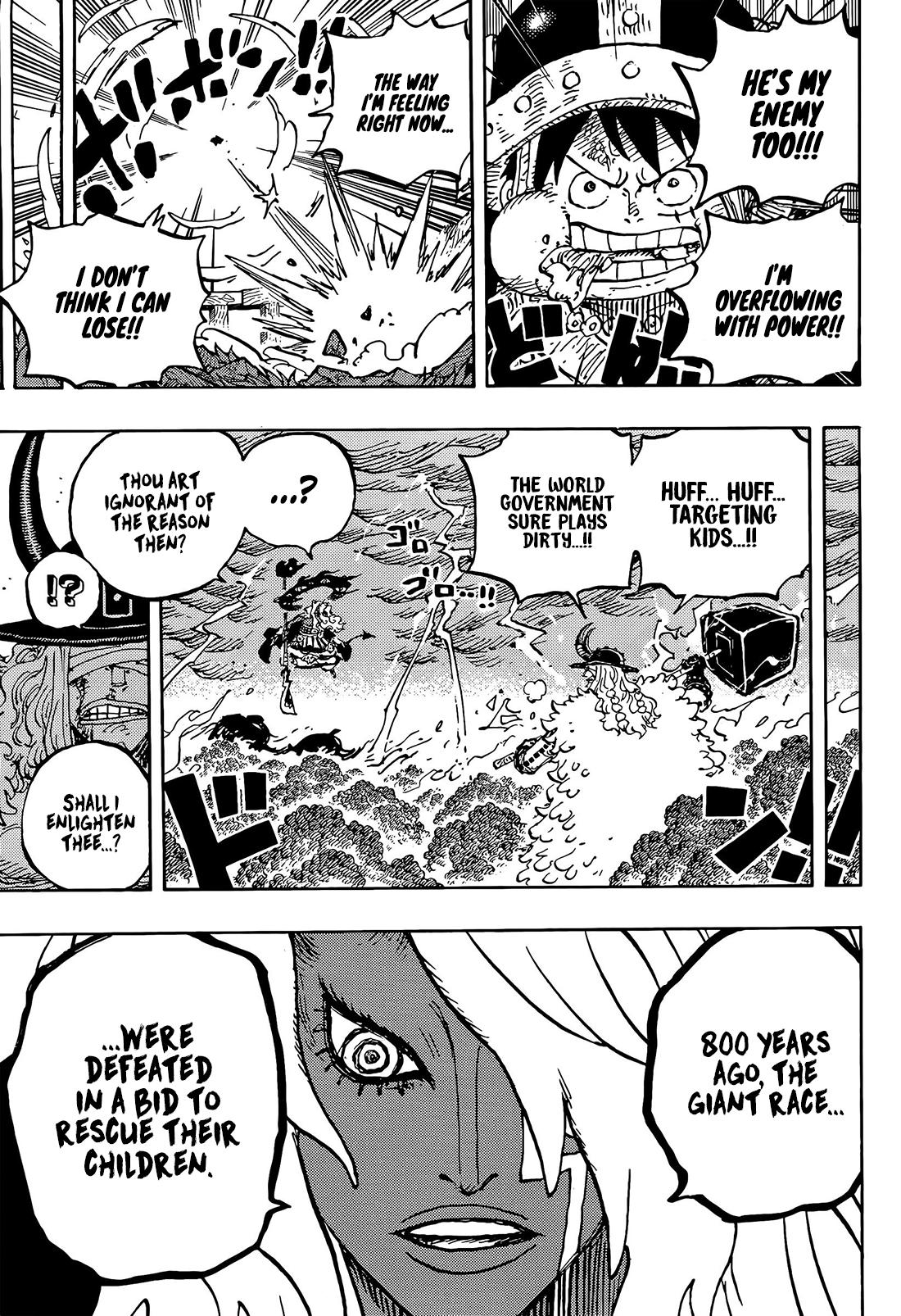 One Piece Chapter 1186 page 16 - 