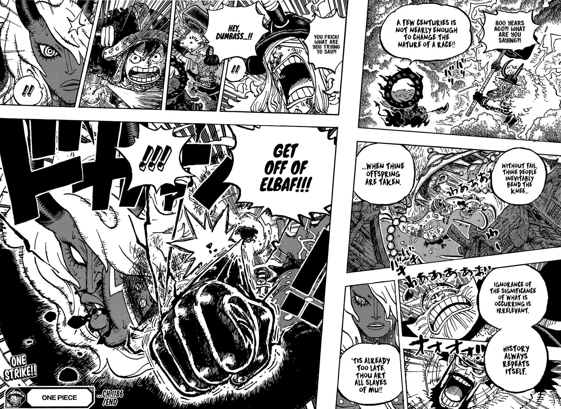 One Piece Chapter 1186 page 17 - 