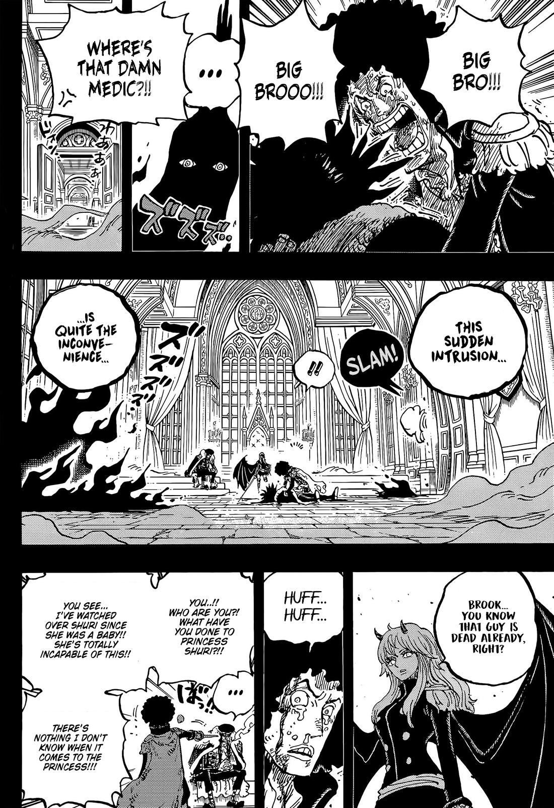 One Piece Chapter 1186 page 5 - 