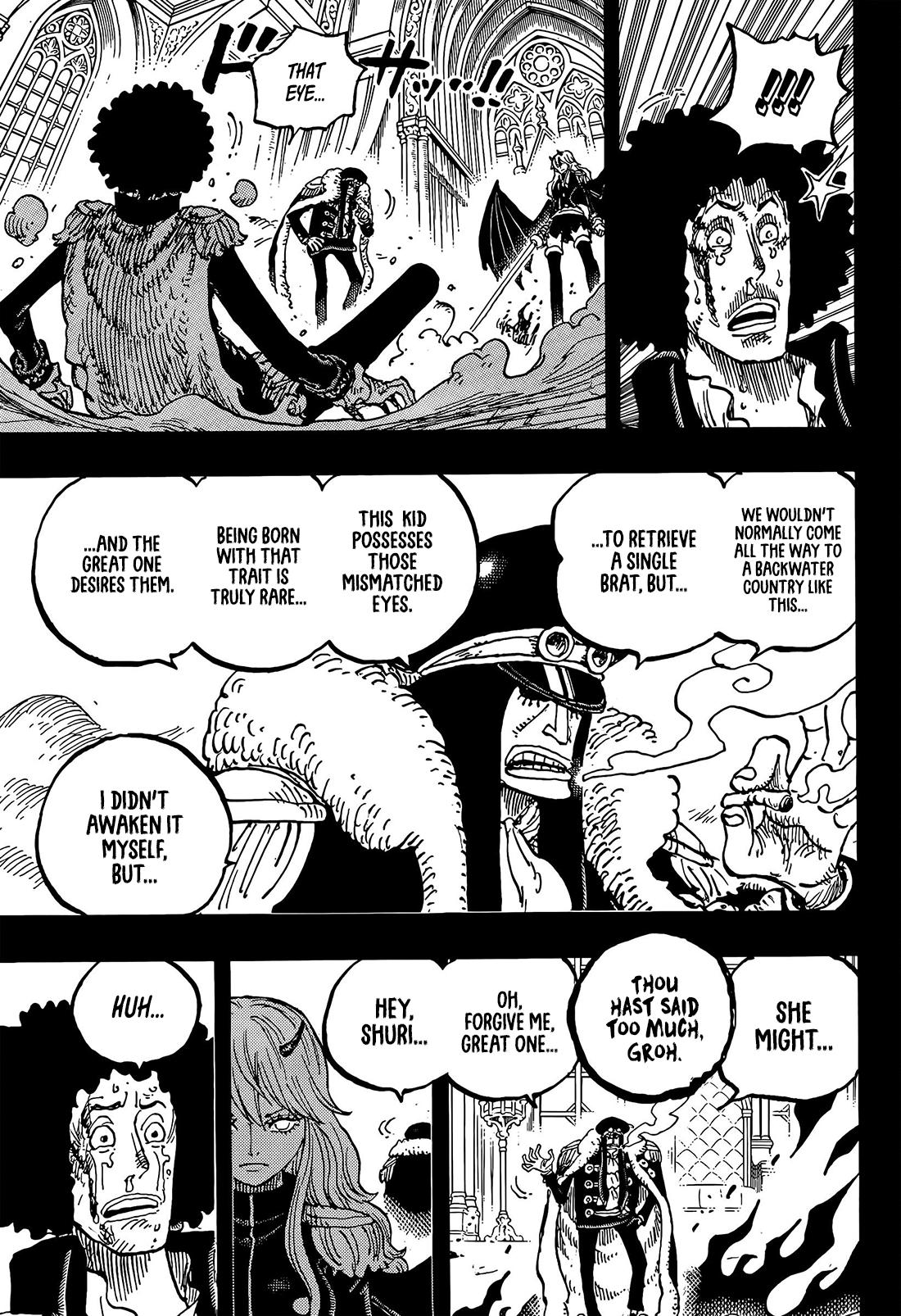 One Piece Chapter 1186 page 8 - 