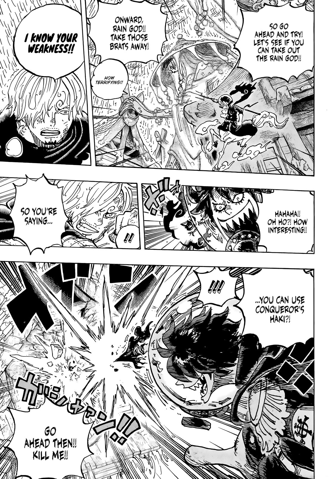 One Piece Chapter 1187 page 12 - 