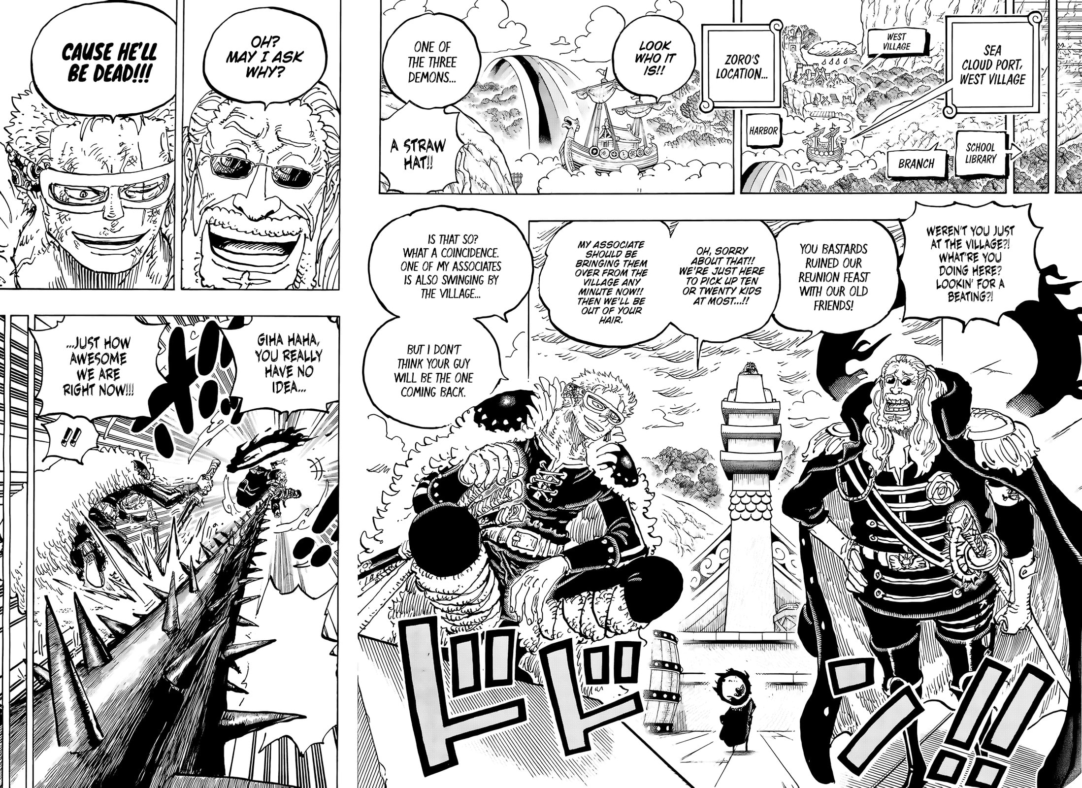 One Piece Chapter 1187 page 9 - 