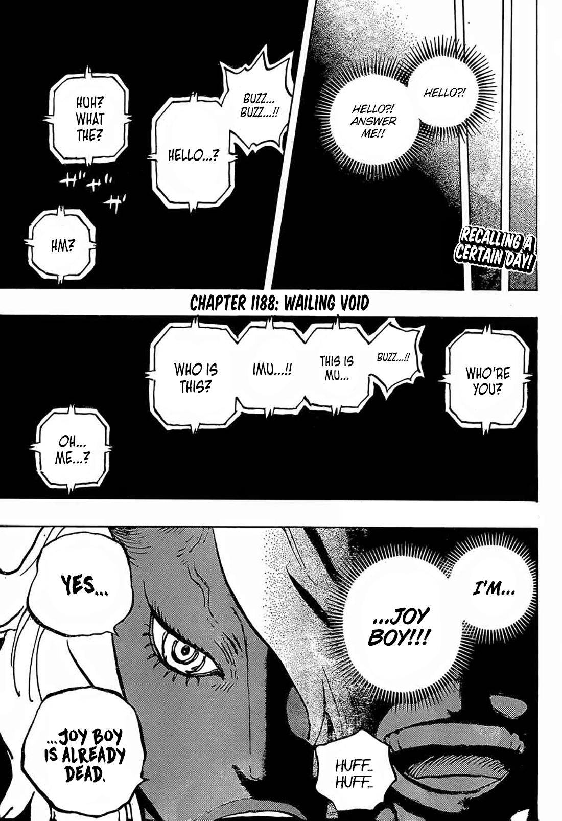 One Piece Chapter 1188 page 4 - 