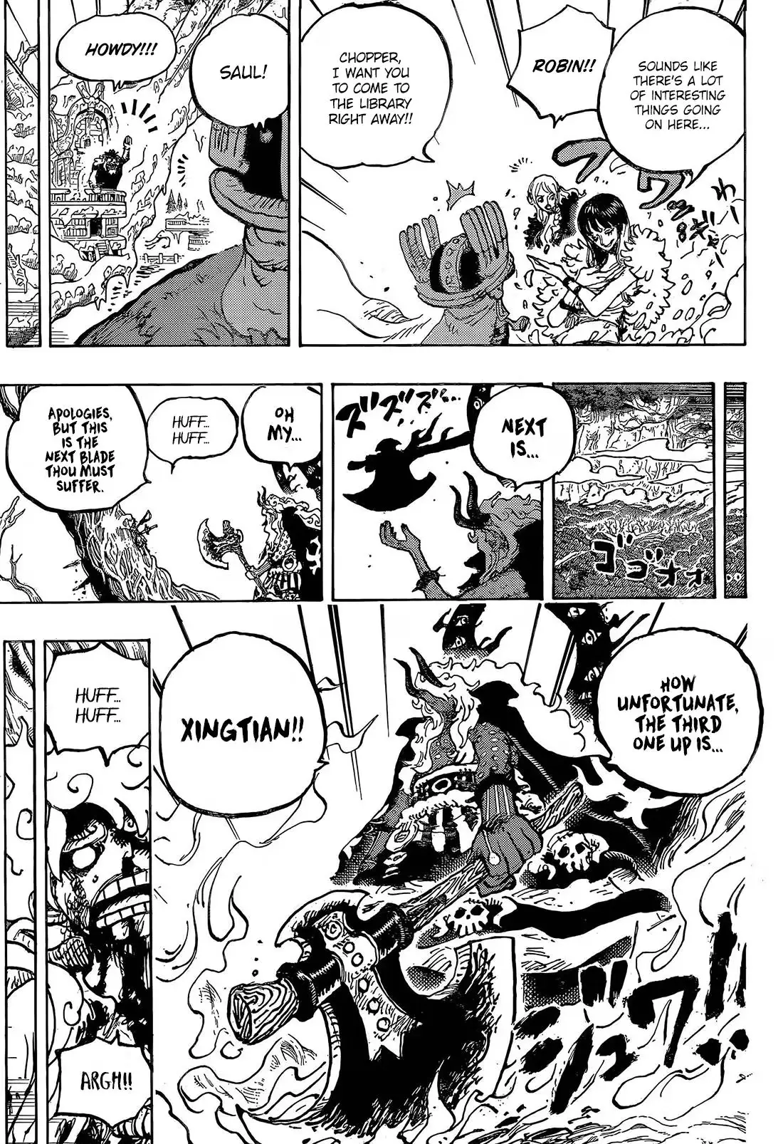 One Piece Chapter 1189 page 13 - 