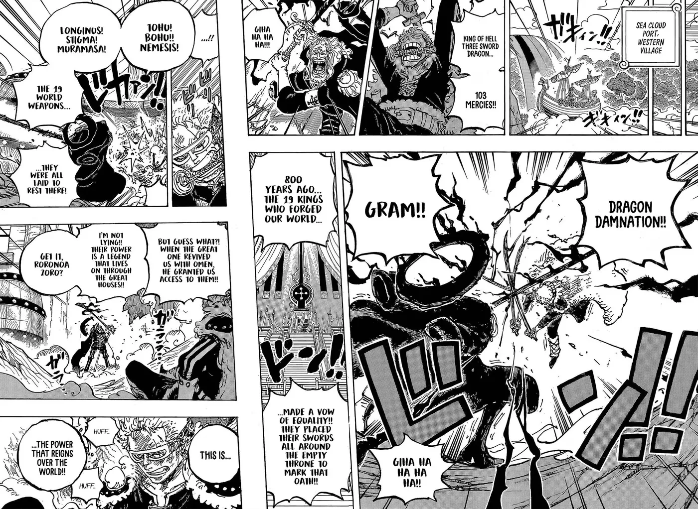 One Piece Chapter 1189 page 14 - 