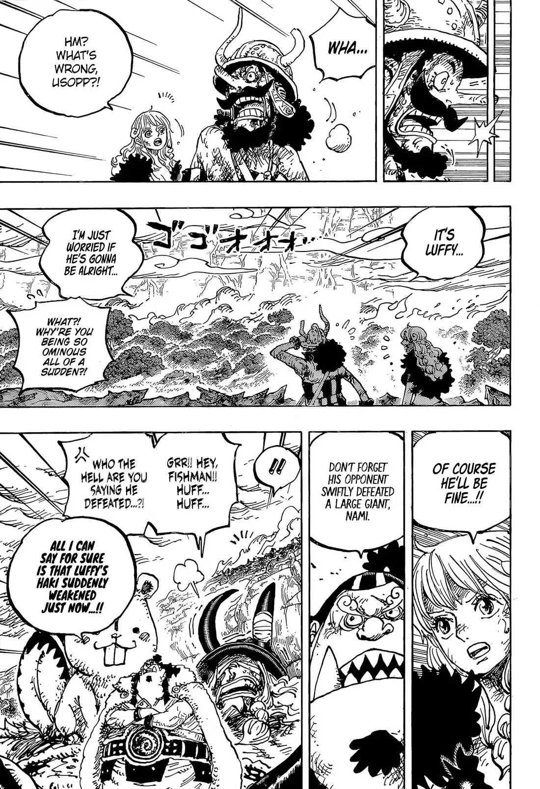 One Piece Chapter 1189 page 4 - 