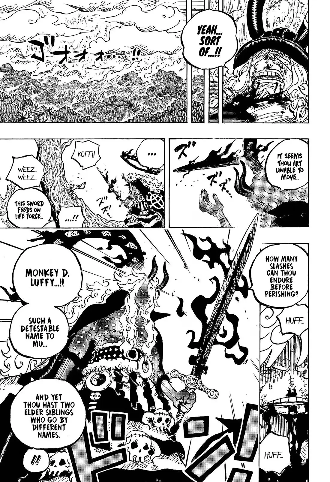 One Piece Chapter 1189 page 7 - 