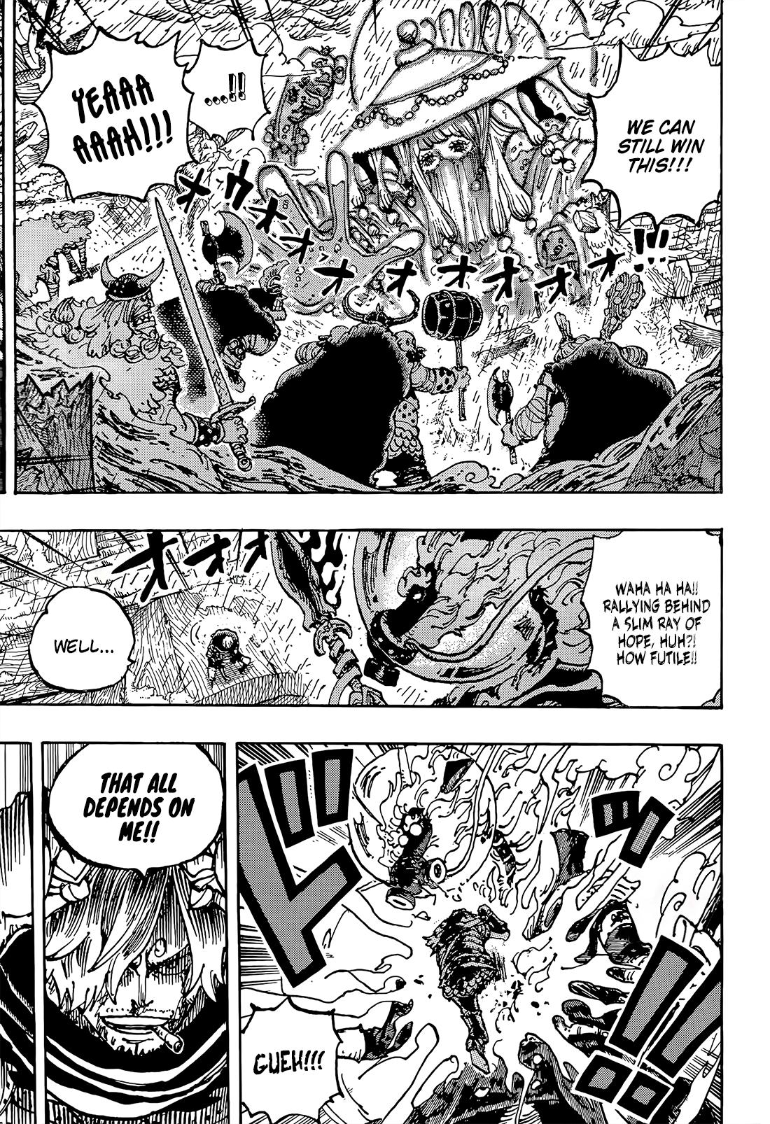 One Piece Chapter 1193 page 11 - 