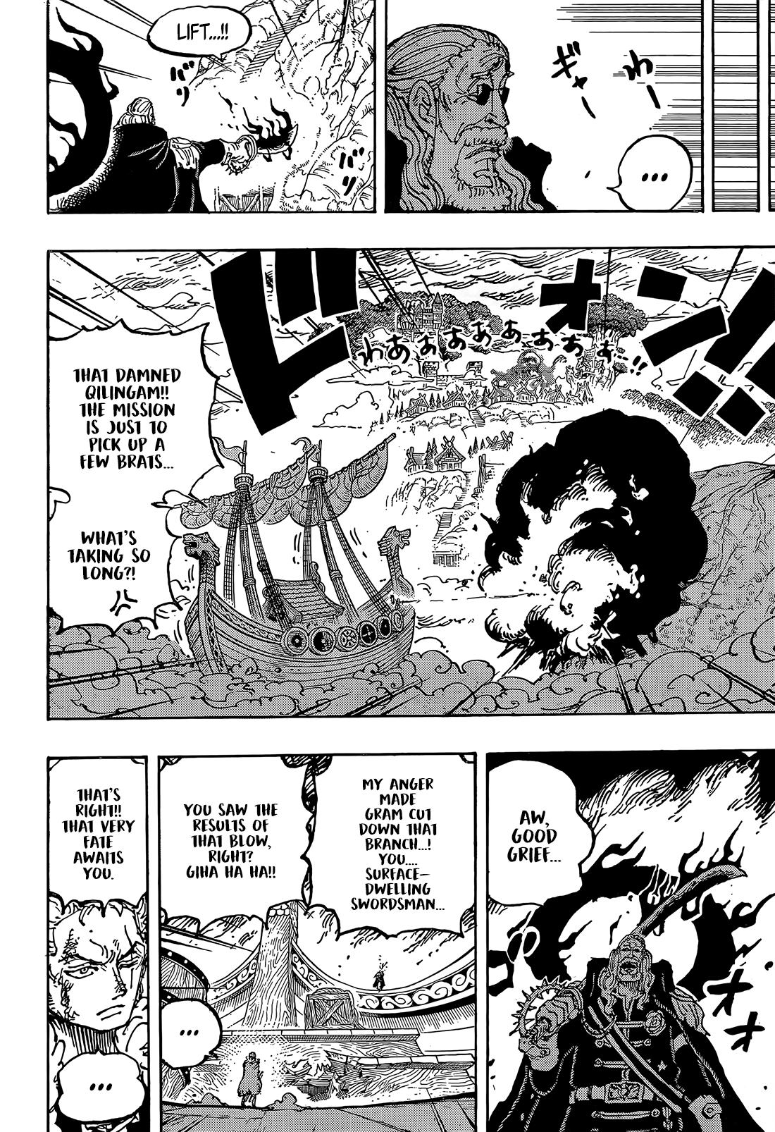 One Piece Chapter 1193 page 12 - 