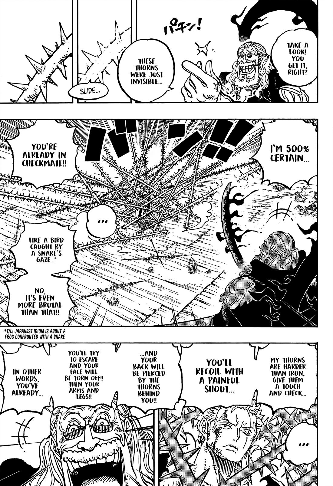 One Piece Chapter 1193 page 13 - 