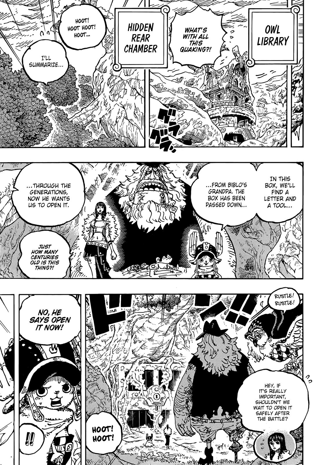 One Piece Chapter 1193 page 8 - 