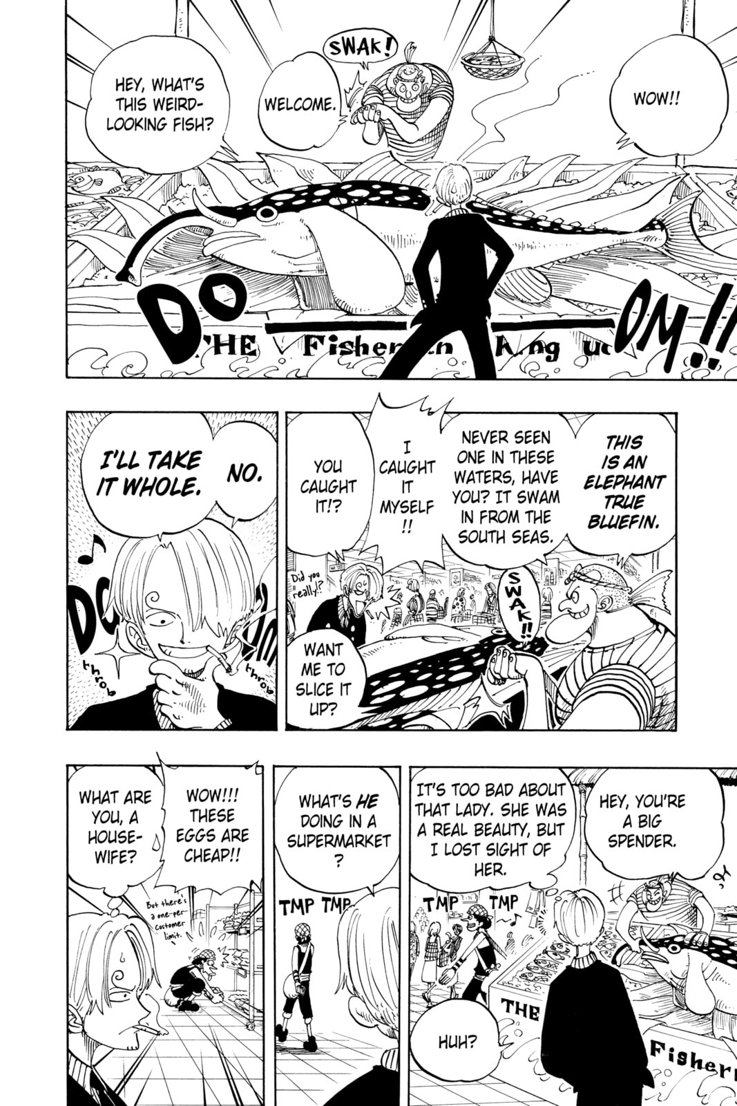 Read One Piece chapter 98.1 image 1 on Lezhin