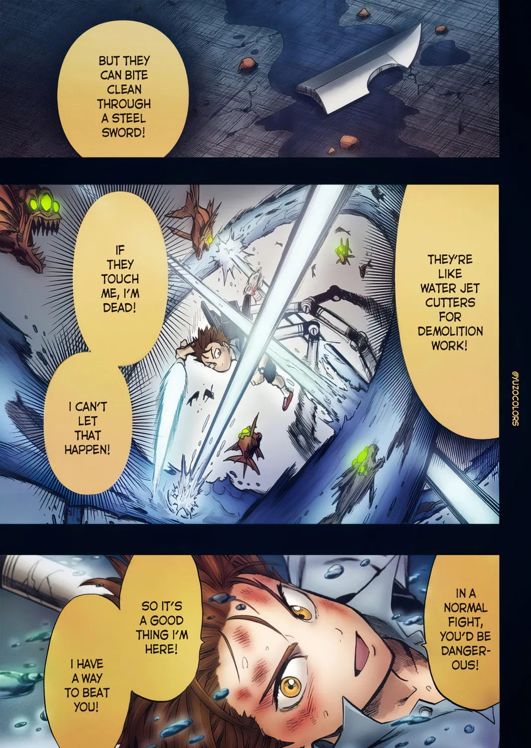 Read One-Punch Man (Fan Colored) (Colored) chapter 0.3 image 18 on Lezhin
