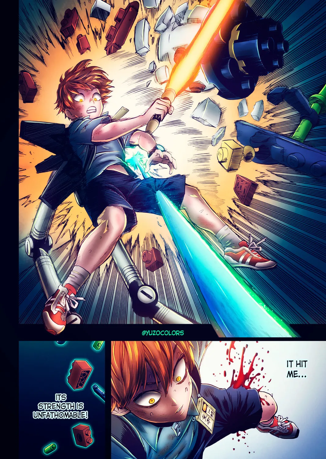 Read One-Punch Man (Fan Colored) (Colored) chapter 0.3 image 36 on Lezhin