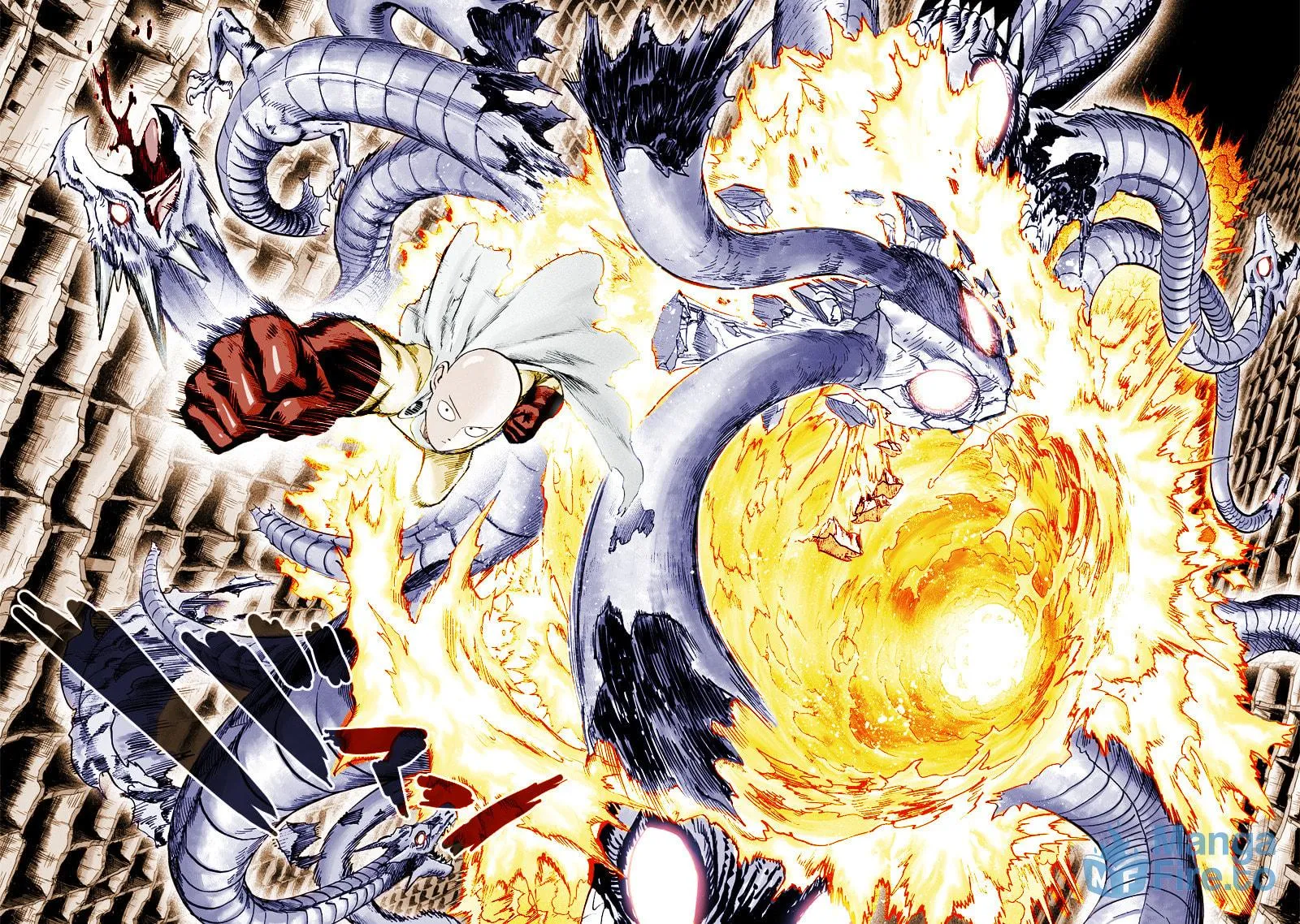 Read One-Punch Man (Fan Colored) (Colored) chapter 108 image 32 on Lezhin