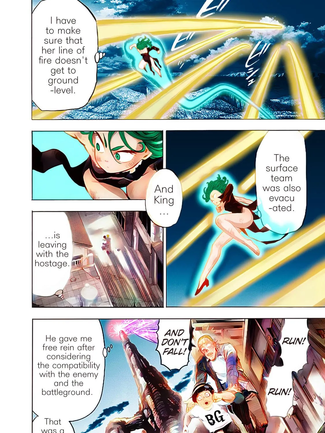 Read One-Punch Man (Fan Colored) (Colored) chapter 133 image 4 on Lezhin