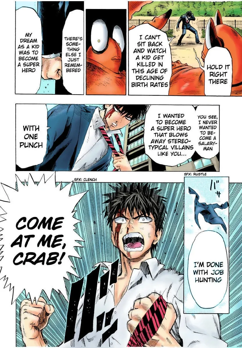 Read One-Punch Man (Fan Colored) (Colored) chapter 2 image 22 on Lezhin