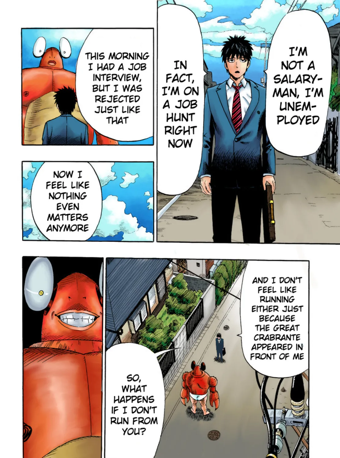 Read One-Punch Man (Fan Colored) (Colored) chapter 2 image 6 on Lezhin