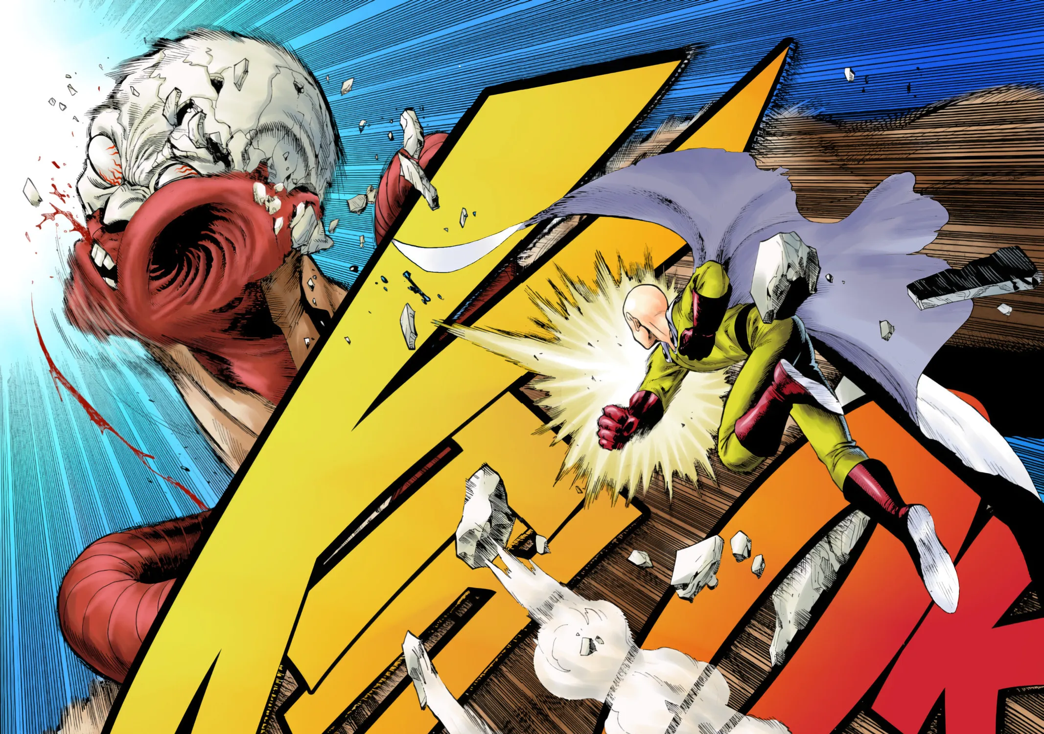 Read One-Punch Man (Fan Colored) (Colored) chapter 3 image 34 on Lezhin