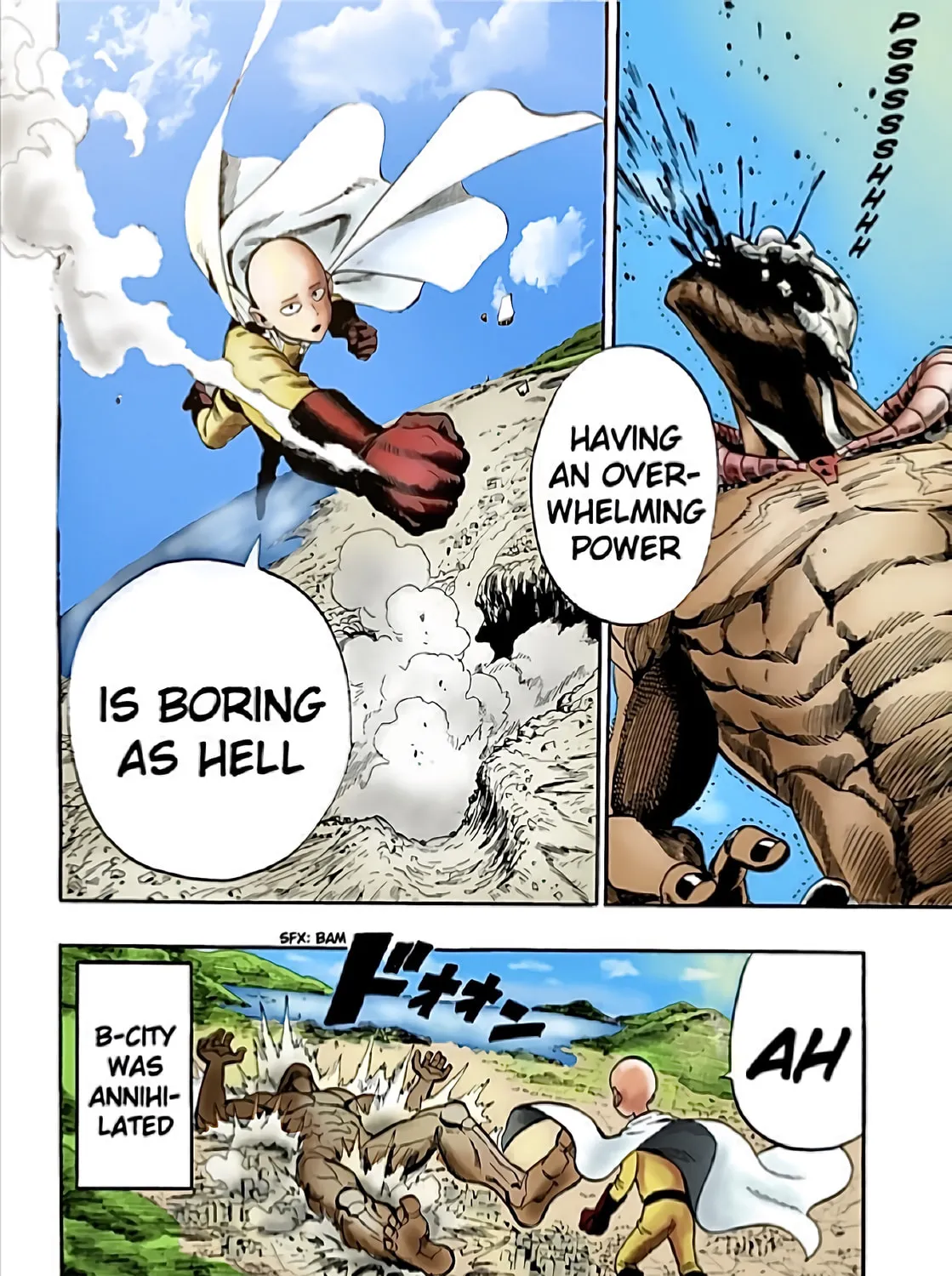 Read One-Punch Man (Fan Colored) (Colored) chapter 3 image 36 on Lezhin