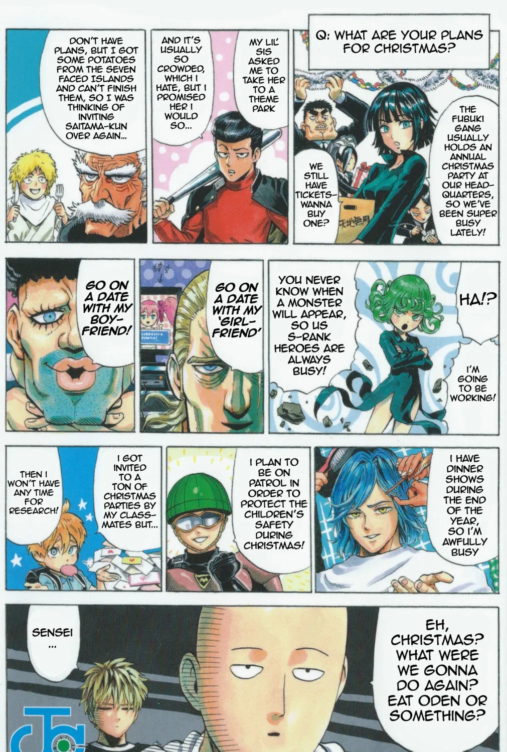 Read One-Punch Man (Fan Colored) (Colored) chapter 55.9 image 2 on Lezhin