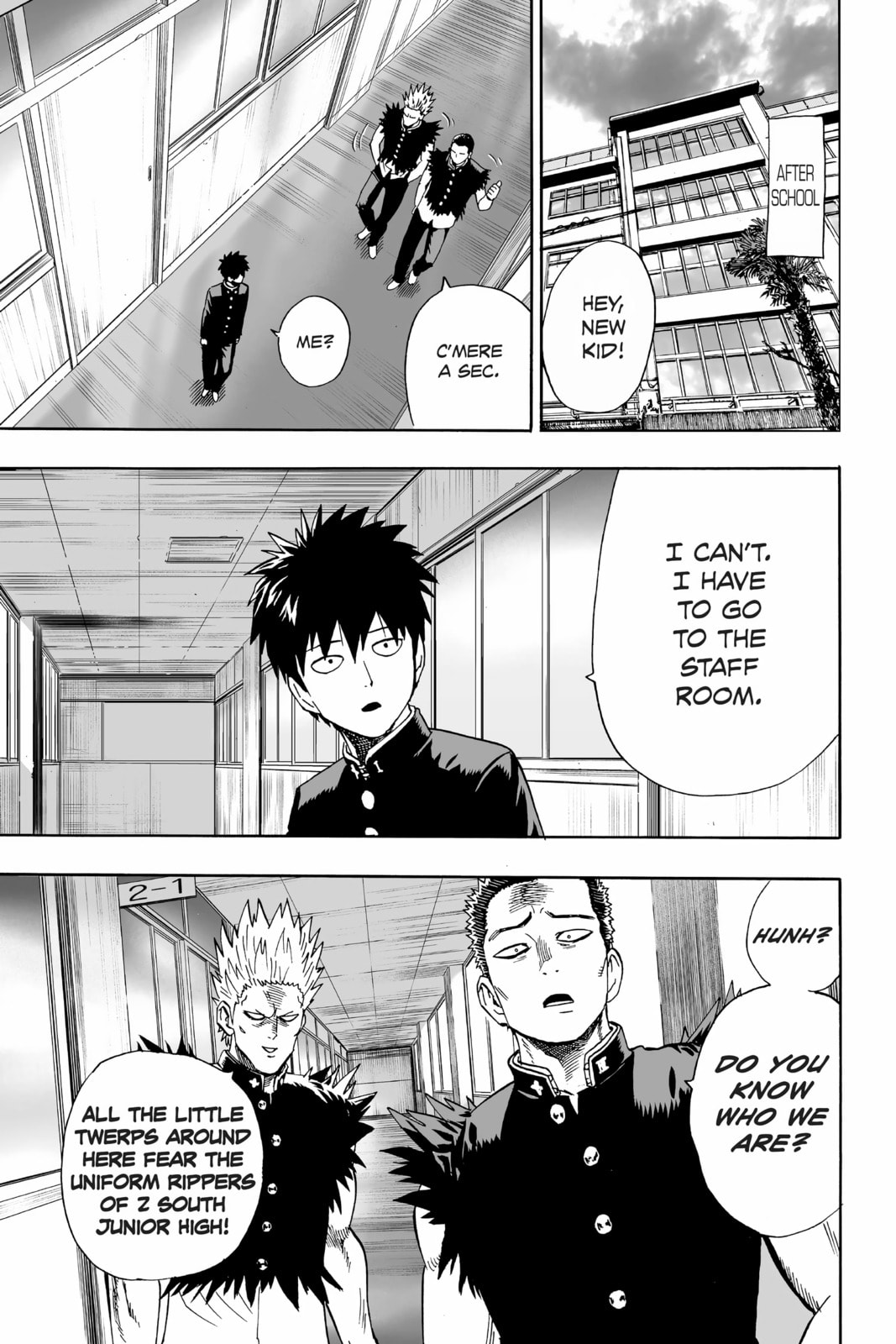 Read One-Punch Man (Fan Colored) (Colored) chapter 8.1 image 8 on Lezhin