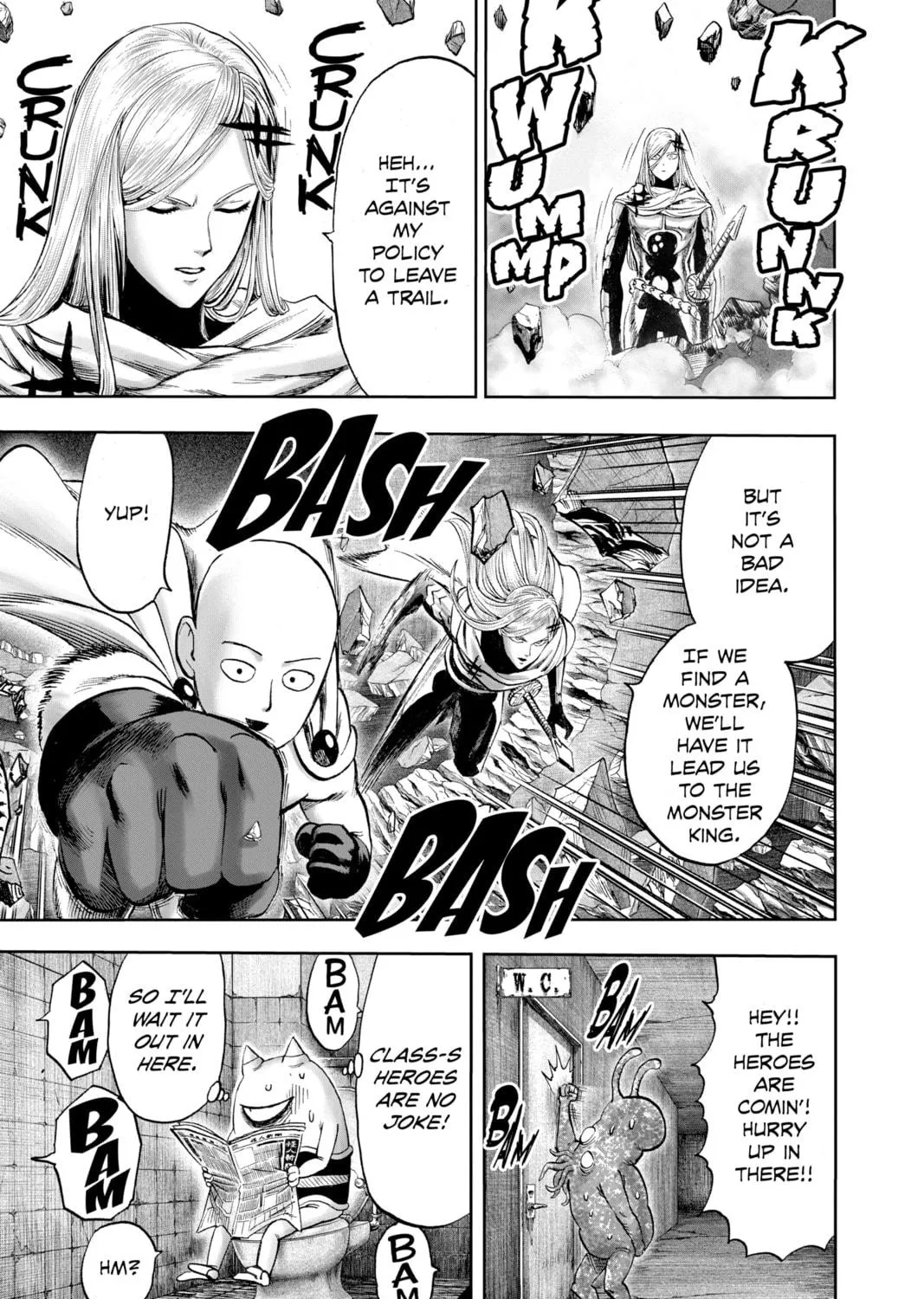 Read One-Punch Man (Official) chapter 126 image 22 on Lezhin