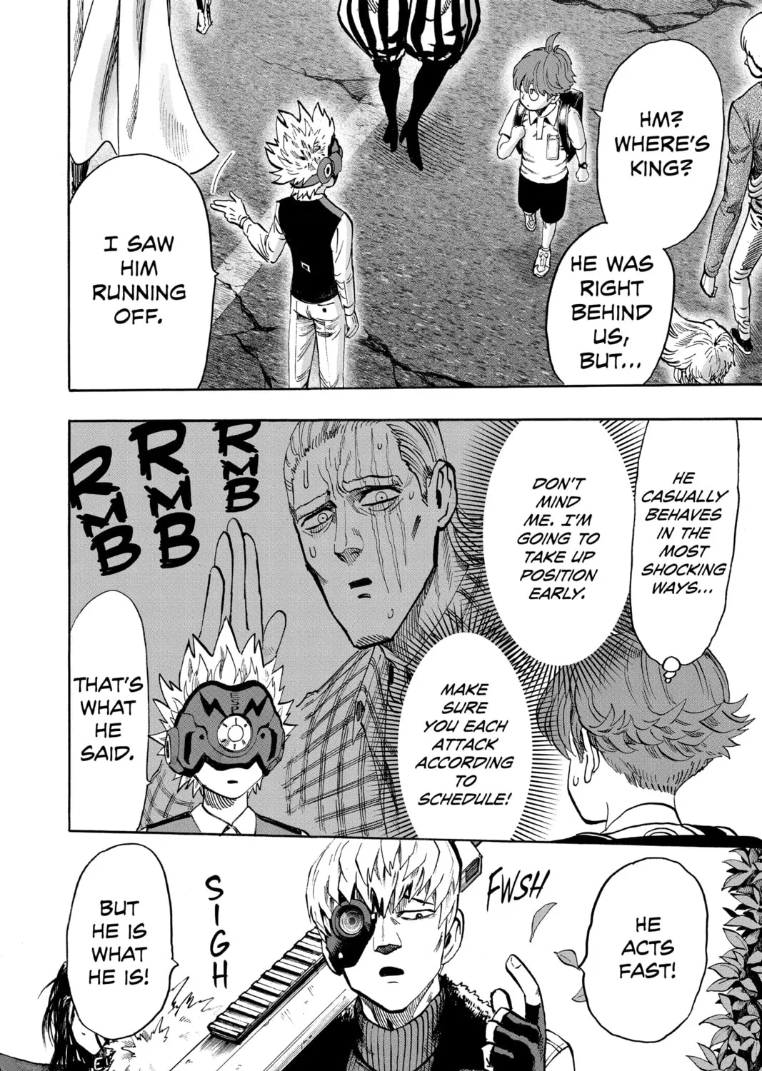 Read One-Punch Man (Official) chapter 96 image 6 on Lezhin