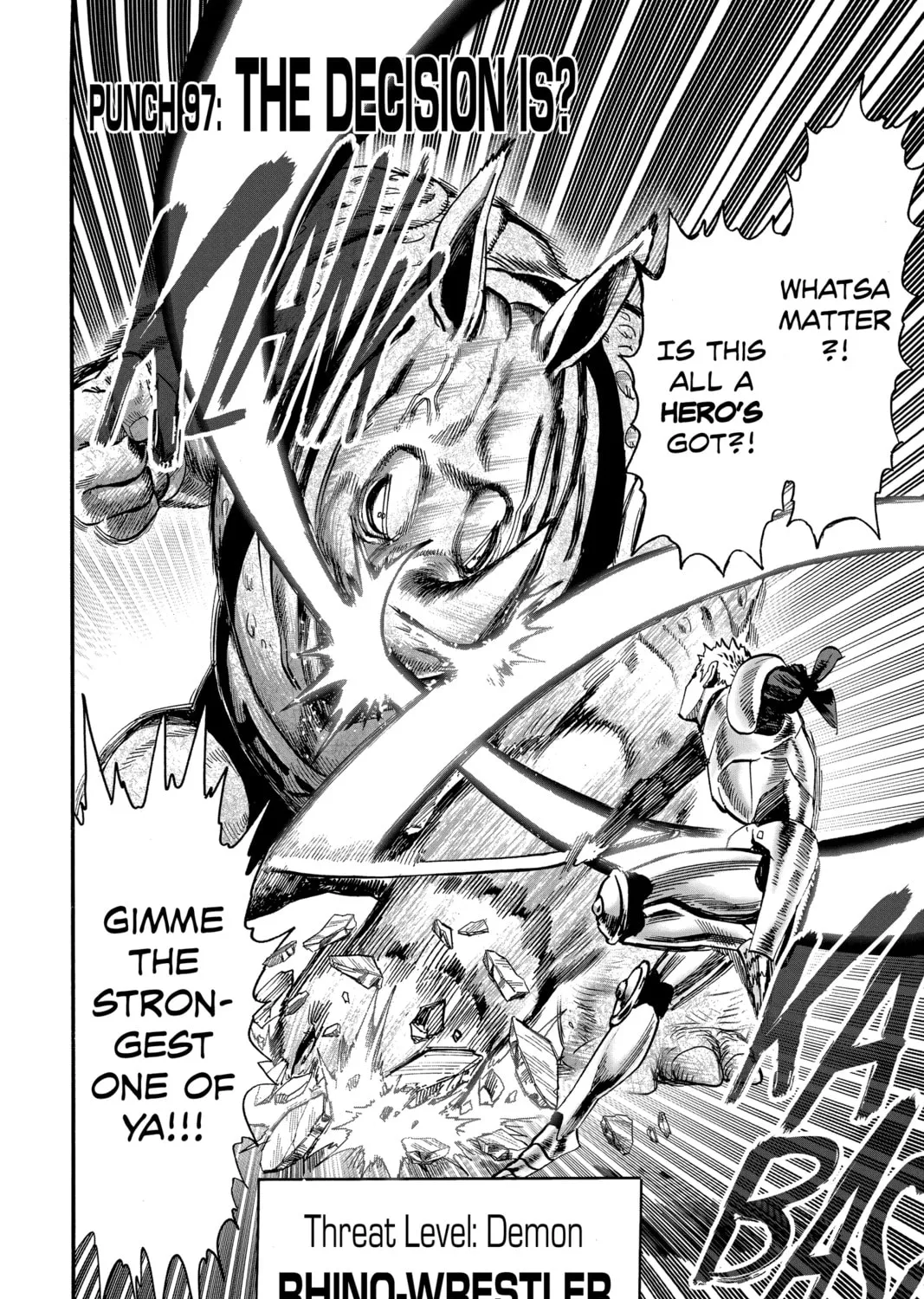Read One-Punch Man (Official) chapter 97 image 2 on Lezhin
