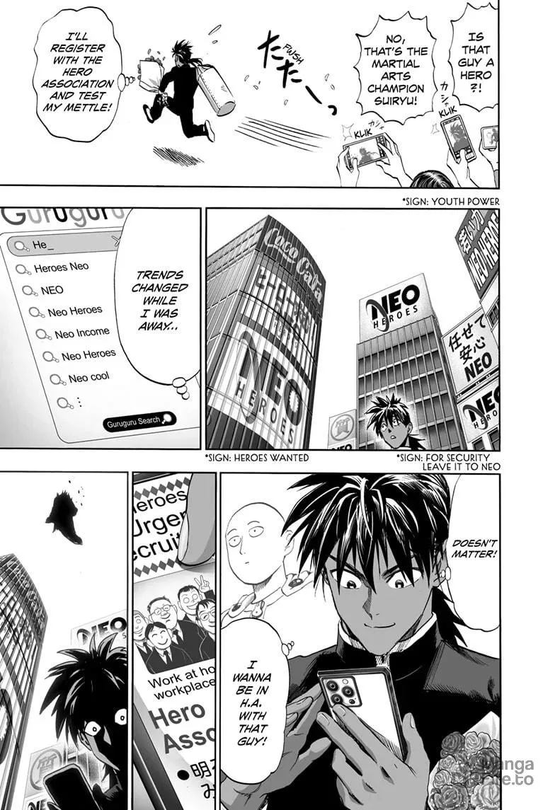 Read One Punch Man chapter 200.1 image 4 on Lezhin
