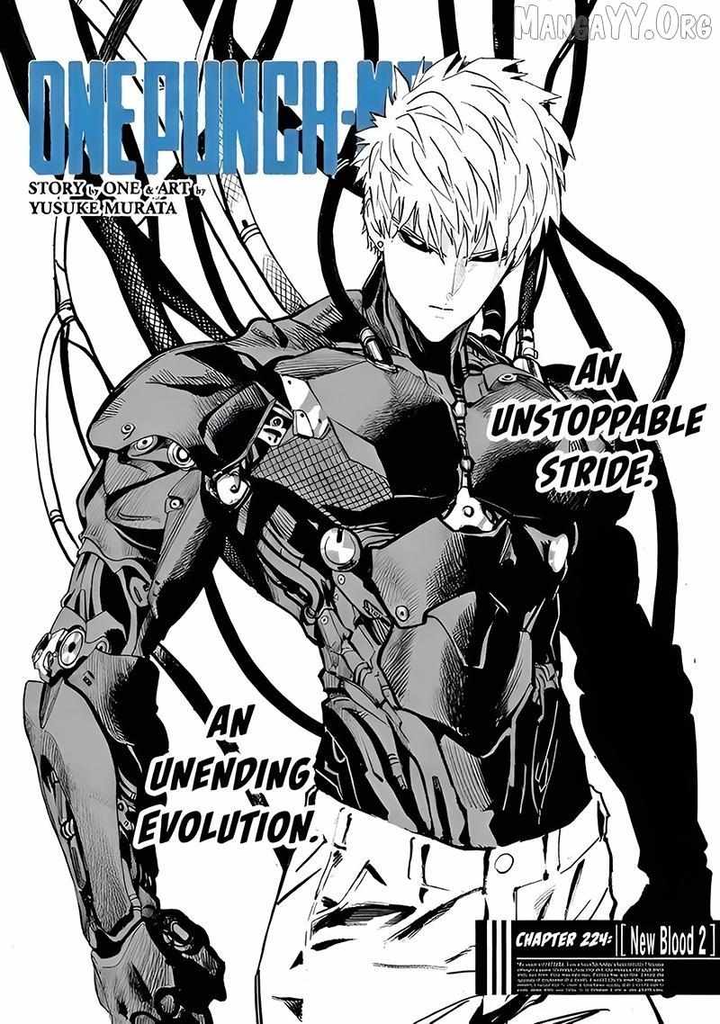 Read One Punch Man chapter 224 image 1 on Lezhin