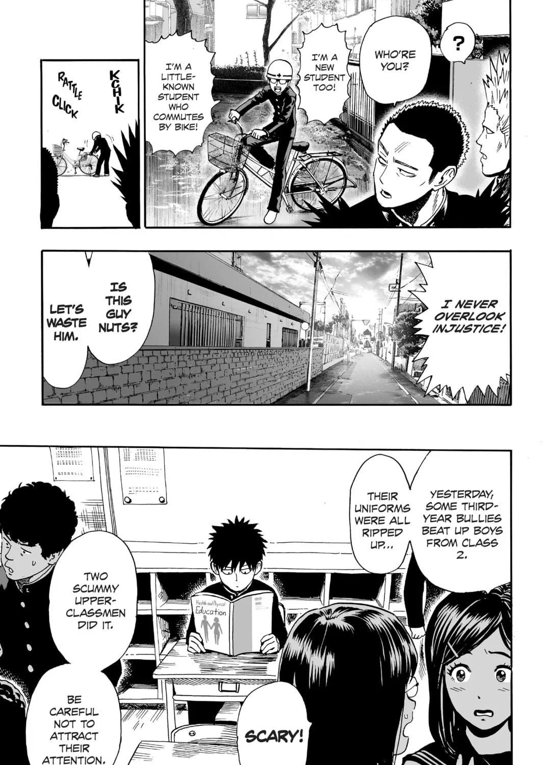 Read One Punch Man chapter 8.5 image 4 on Lezhin