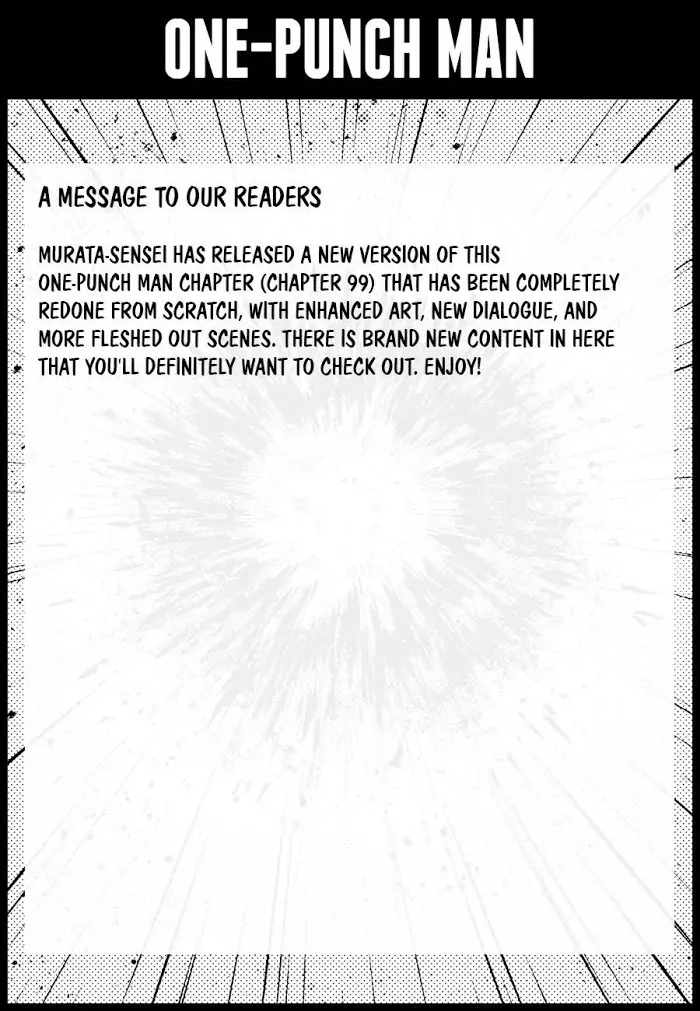 Read One Punch Man chapter 99.3 image 0 on Lezhin