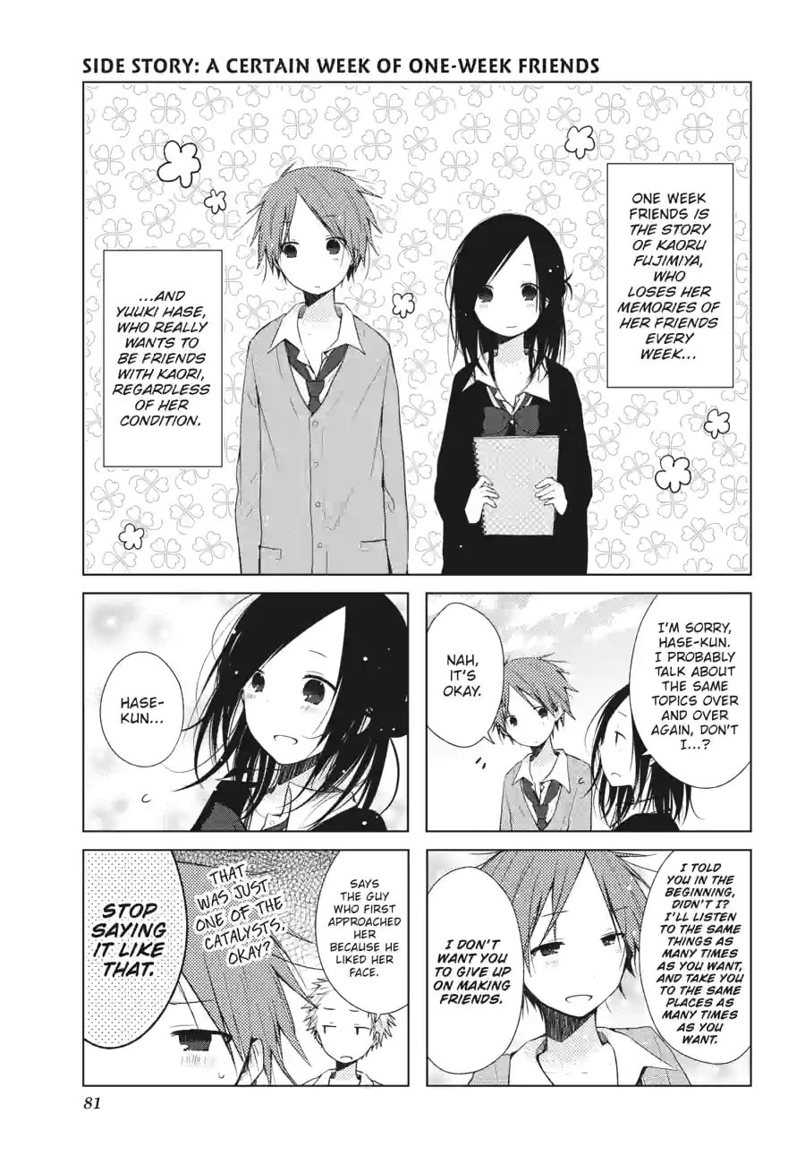 Read Isshuukan Friends. chapter 6.1 image 0 on Lezhin