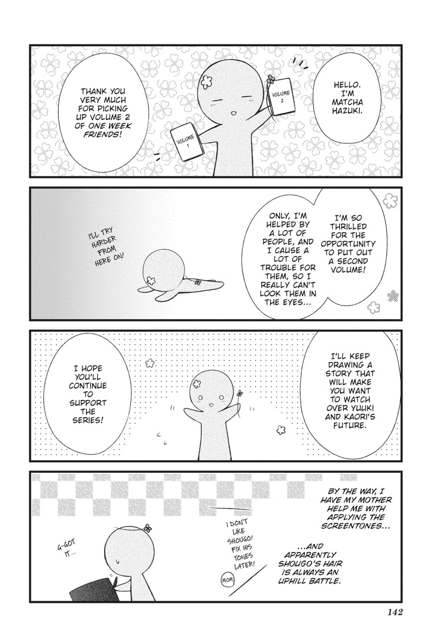 Read Isshuukan Friends. chapter 8.5 image 2 on Lezhin