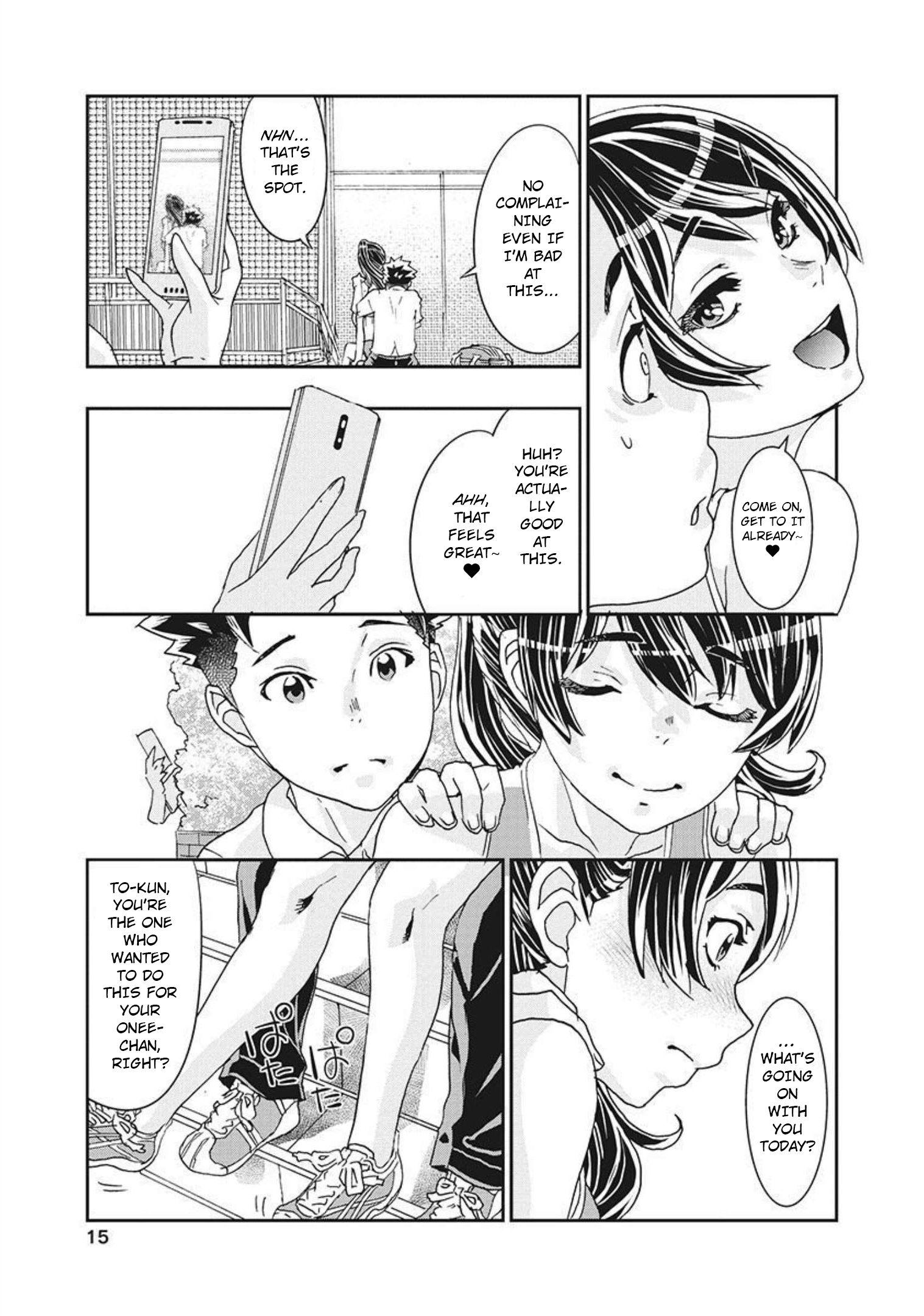 Read Onecha. chapter 14 image 15 on Lezhin