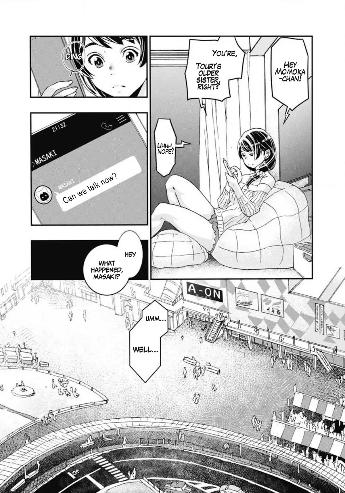Read Onecha. chapter 6 image 13 on Lezhin