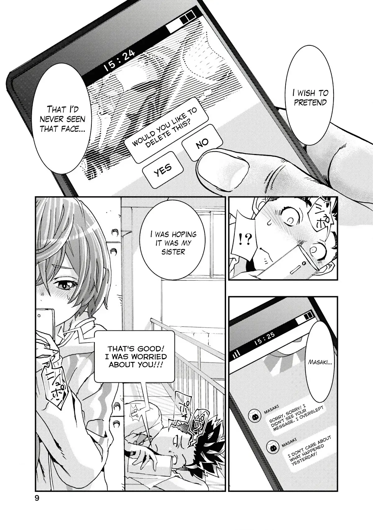 Read Onecha. chapter 9 image 6 on Lezhin