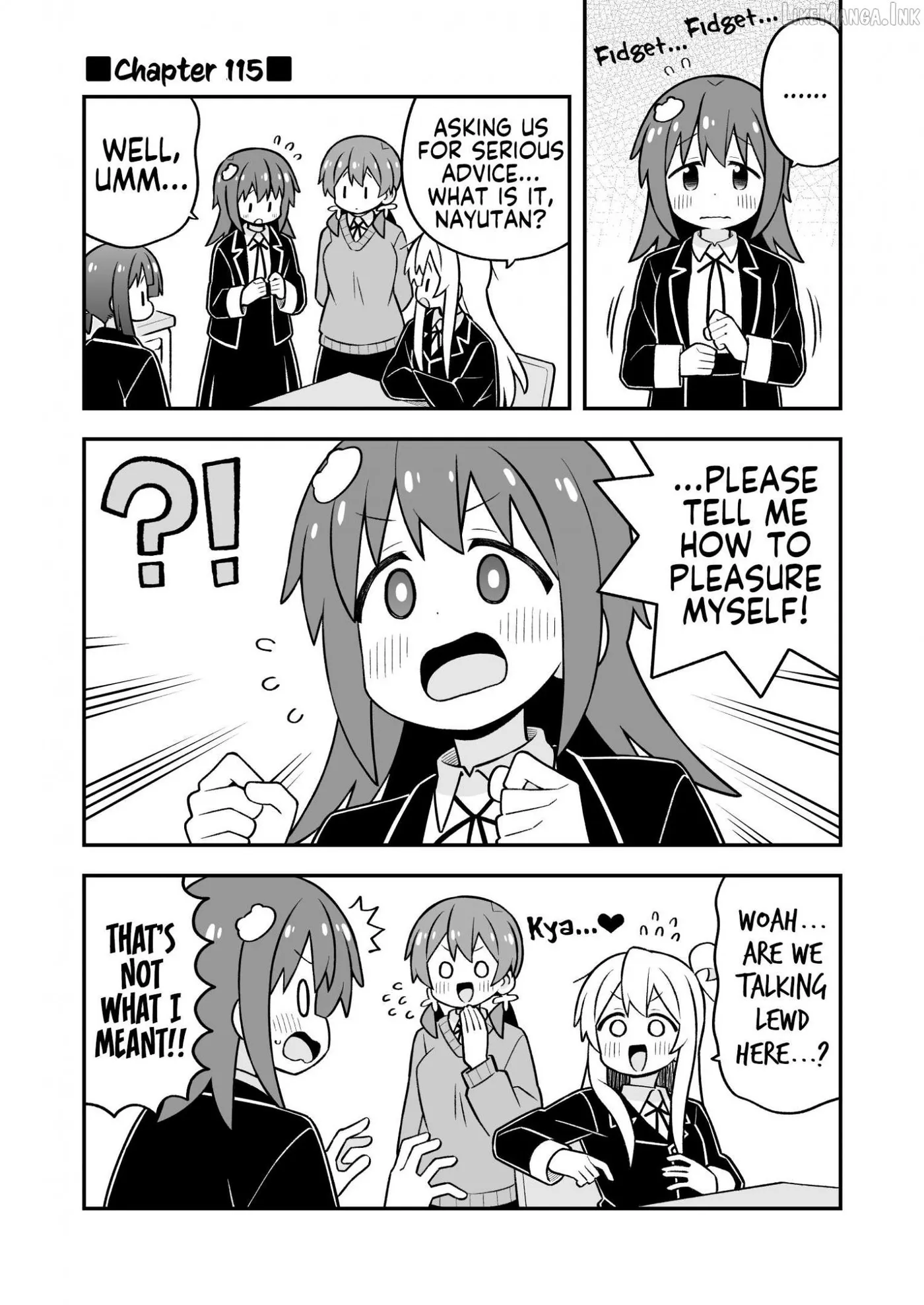 Onii-chan is done for Chapter 115 page 1 - 