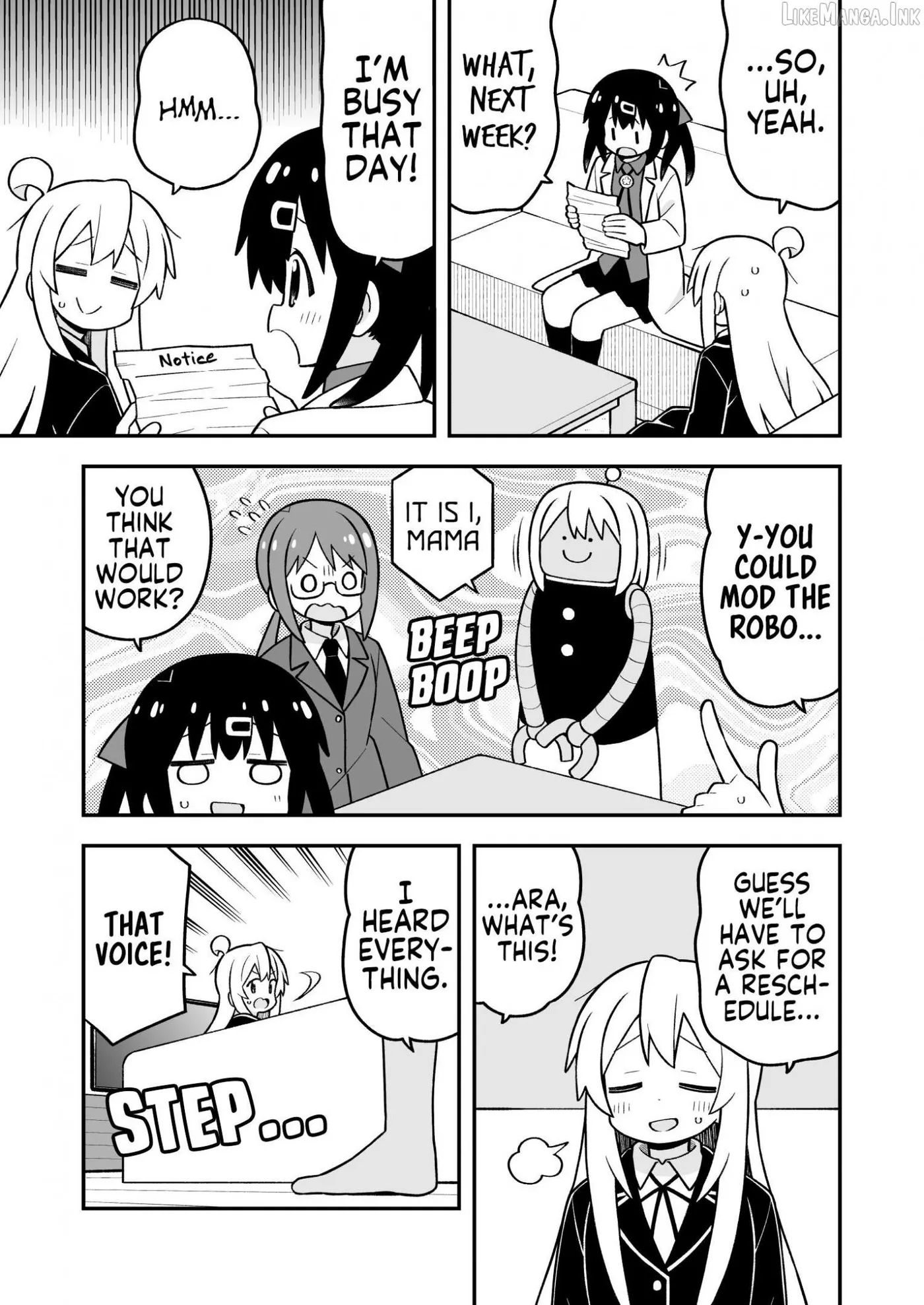 Onii-chan is done for Chapter 116 page 3 - 