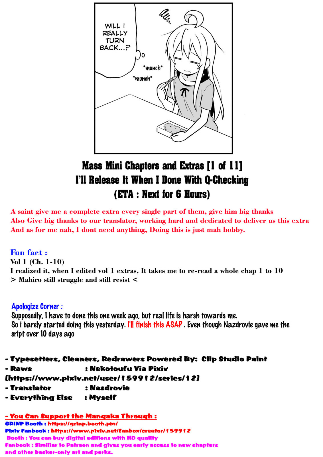 ONIMAI: I'm Now Your Sister! Chapter 10.1 page 19 - 