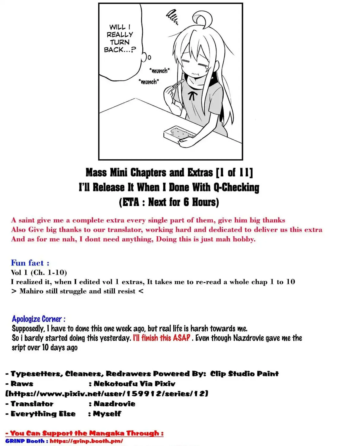ONIMAI: I'm Now Your Sister! Chapter 10.9 page 34 - 