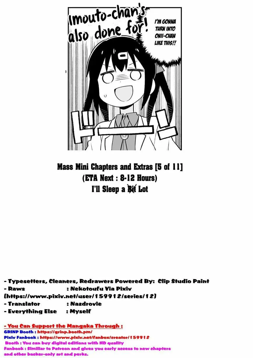 ONIMAI: I'm Now Your Sister! Chapter 15.5 page 5 - 