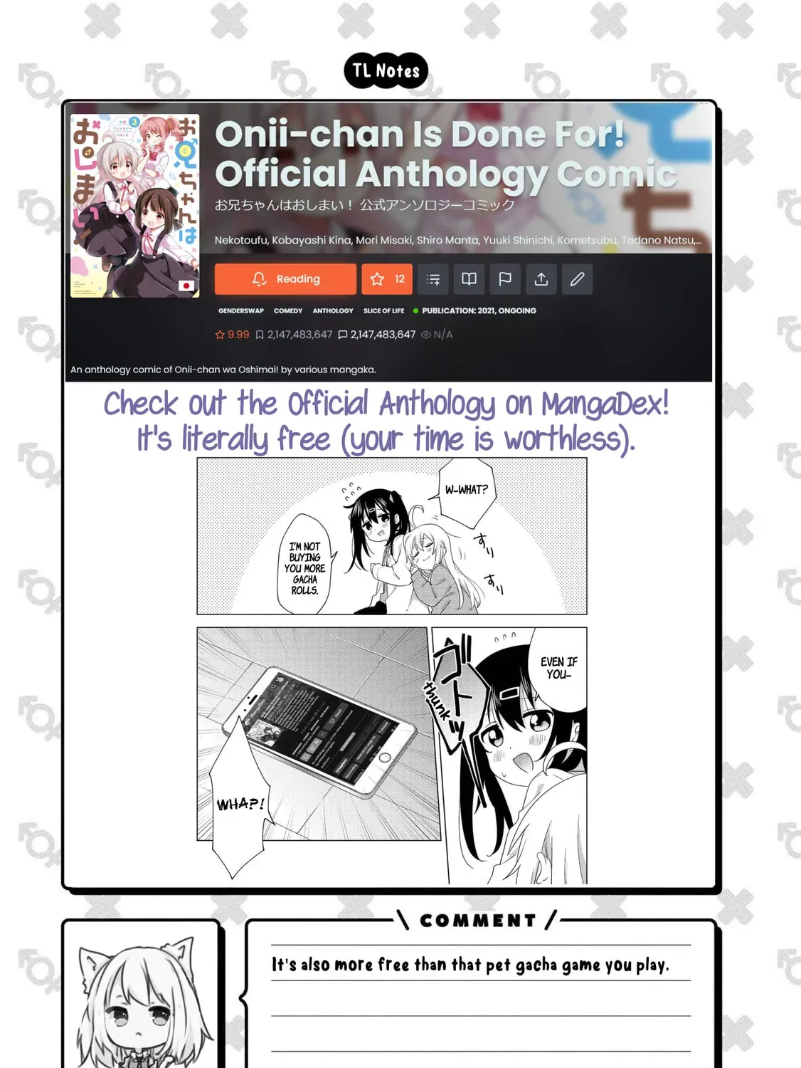 ONIMAI: I'm Now Your Sister! Chapter 8.2 page 27 - 