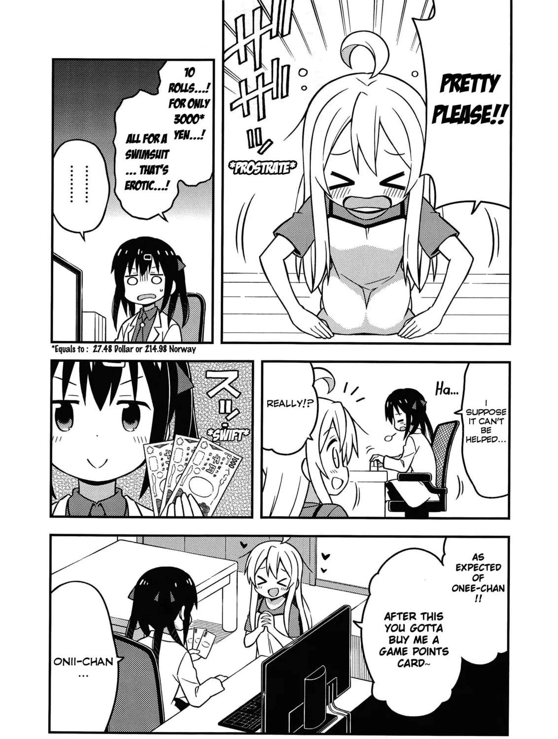 ONIMAI: I'm Now Your Sister! Chapter 8.5 page 5 - 