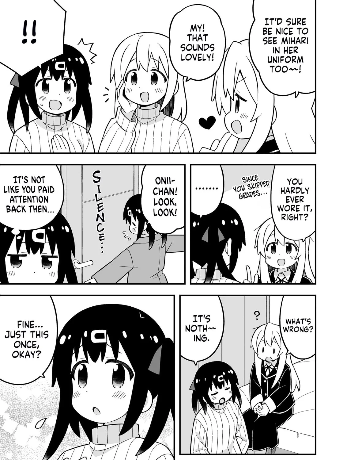 ONIMAI: I'm Now Your Sister! Chapter 85.5 page 3 - 