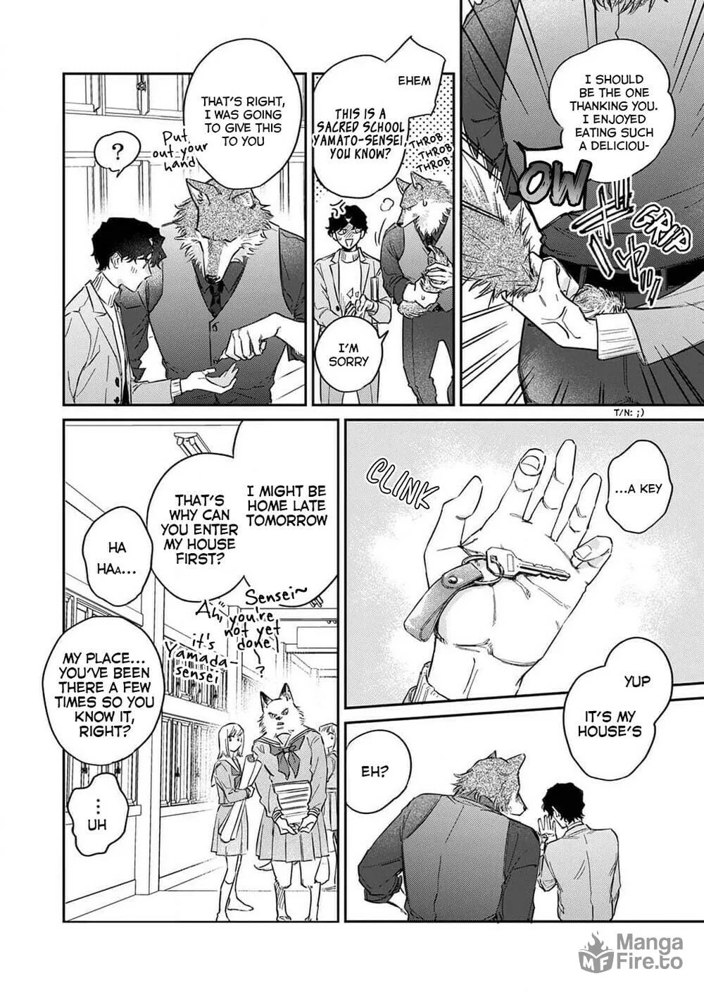 Ookami-sama no Ichizu na Bouai Chapter 5 page 9 - 