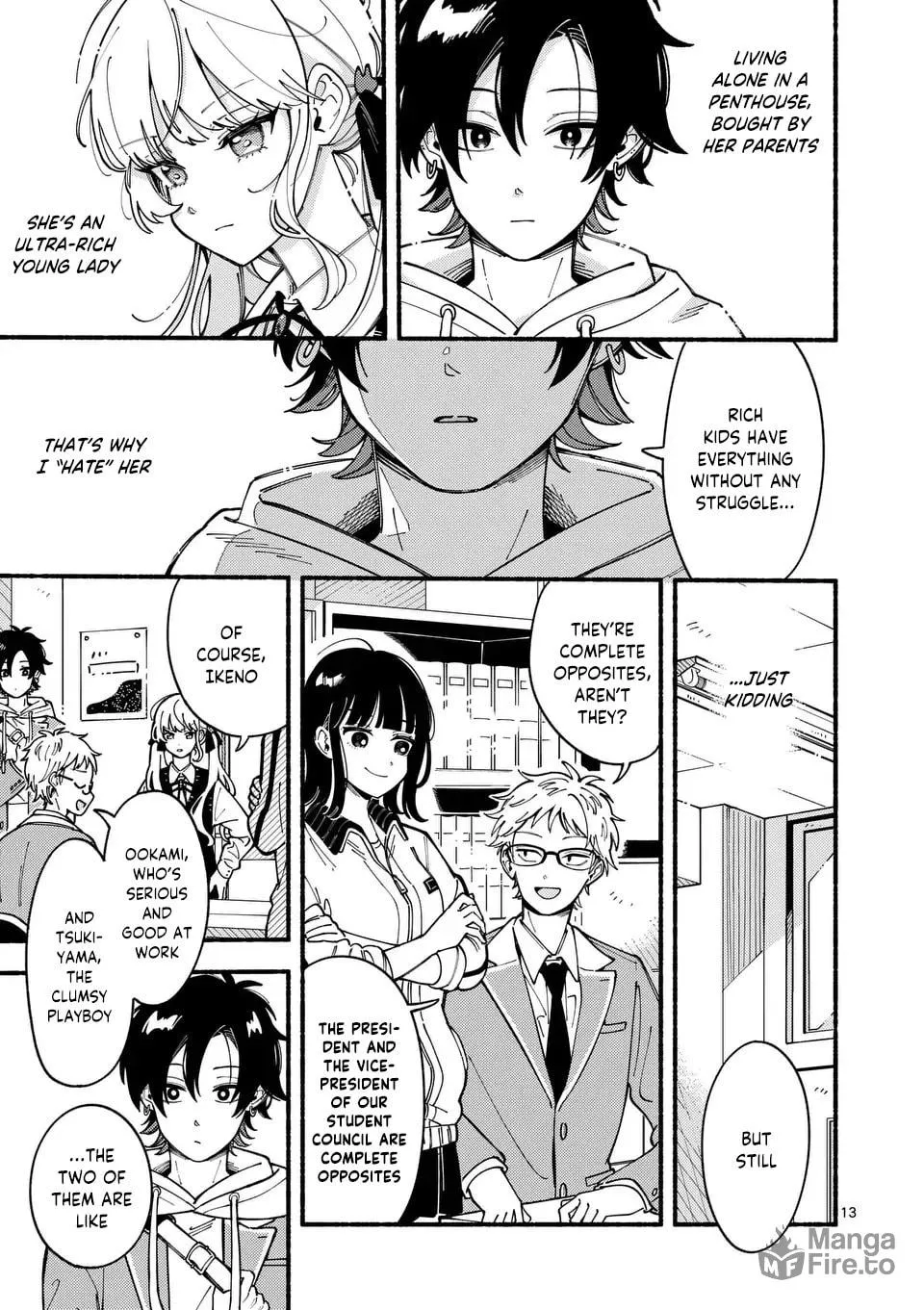 Ookami wa Tsuki ni Koi wo Suru Chapter 1 page 13 - 
