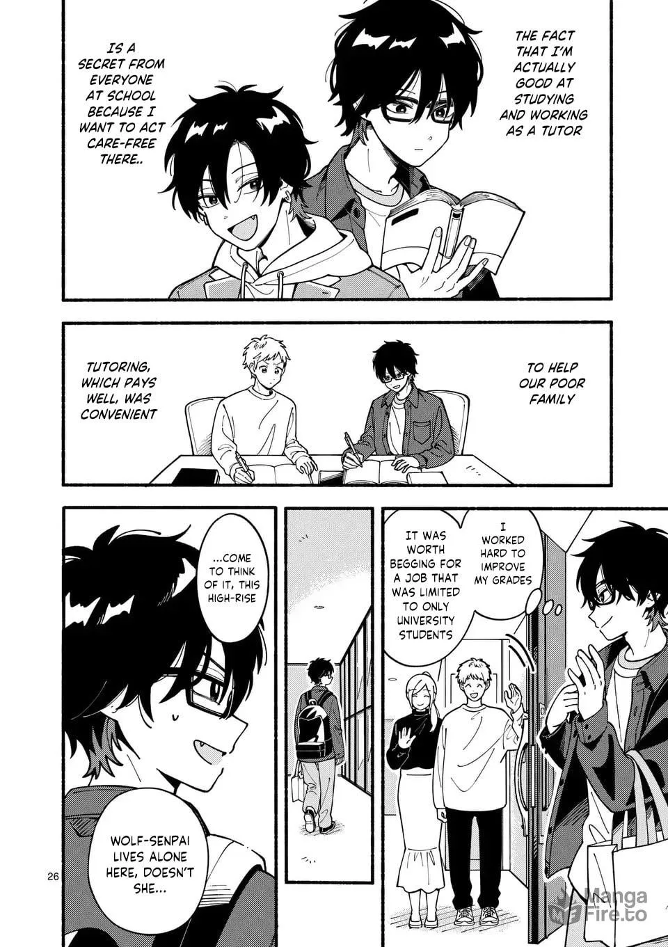 Ookami wa Tsuki ni Koi wo Suru Chapter 1 page 26 - 