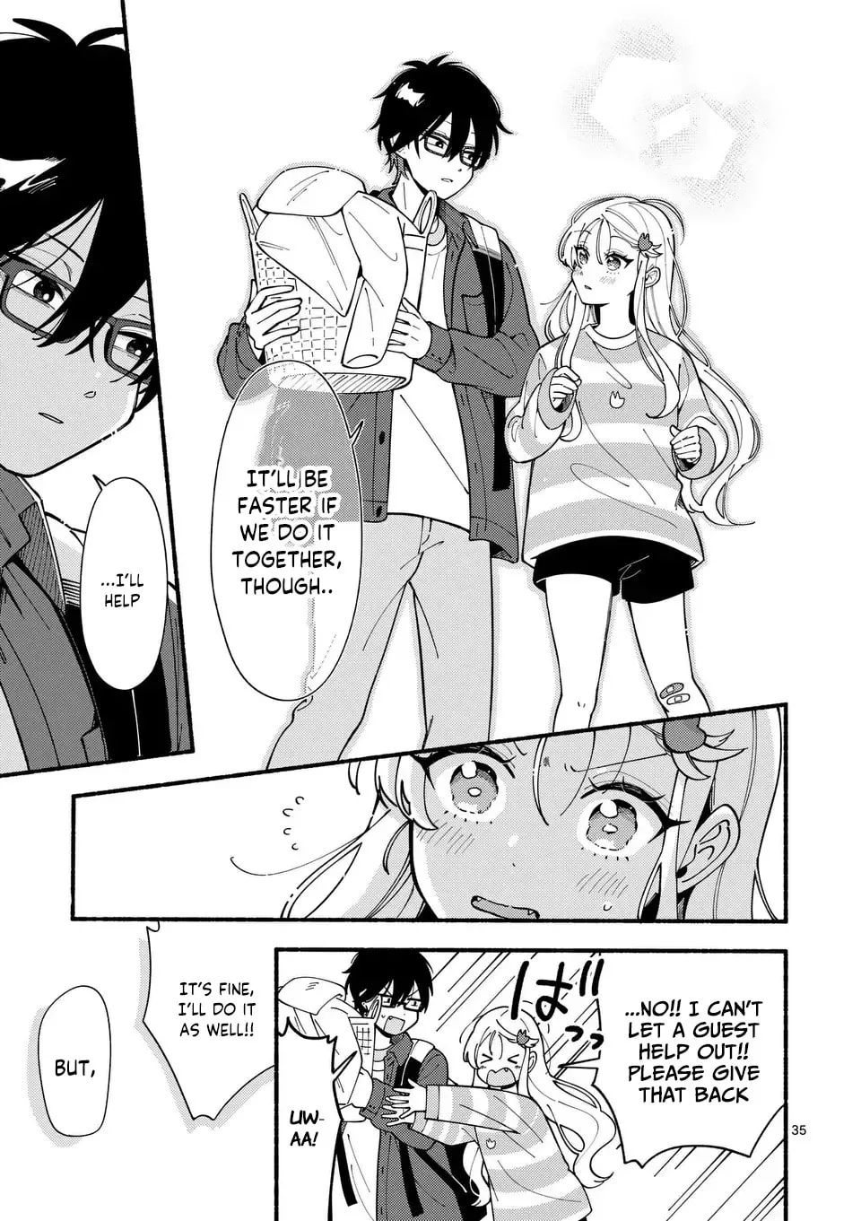 Ookami wa Tsuki ni Koi wo Suru Chapter 1 page 35 - 